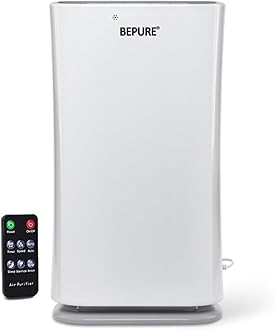 Bepure B2 Air Purifier with True HEPA Filtration| Area Upto 500 sq ft | Removes 99.97% pollutants by 4 Stage Filtration| Remote control provided for convenience