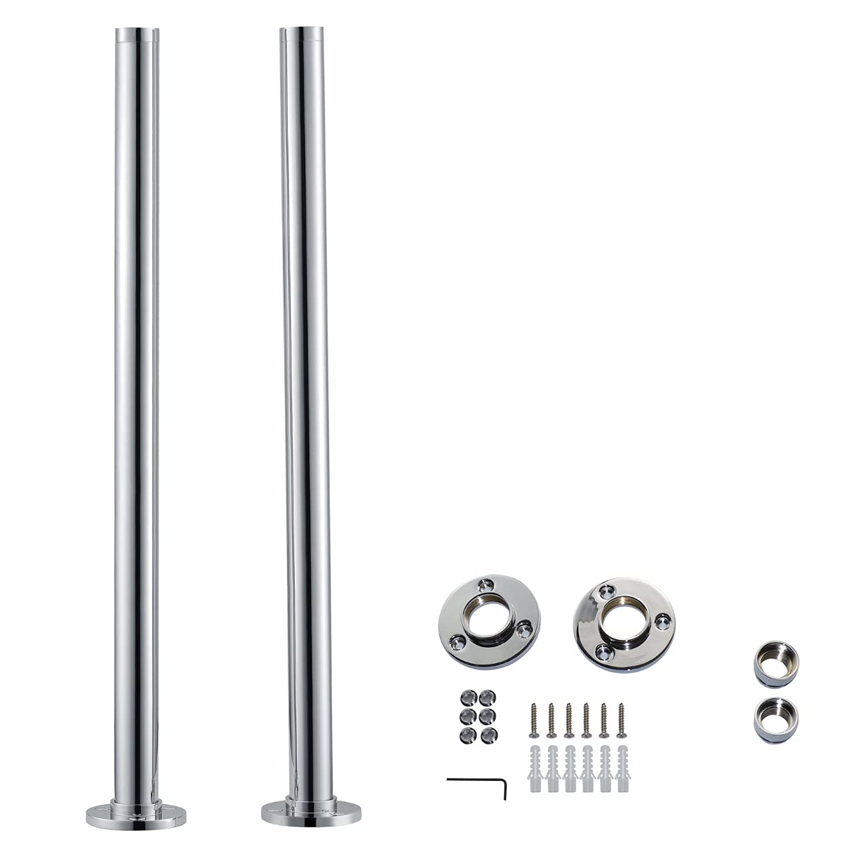 Bath Shower Mixer Freestanding Bath Tap Legs