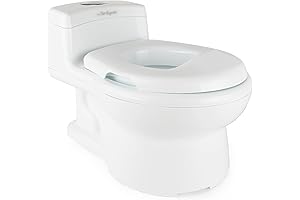 The First Years Super Pooper Potty Training Toilet in White