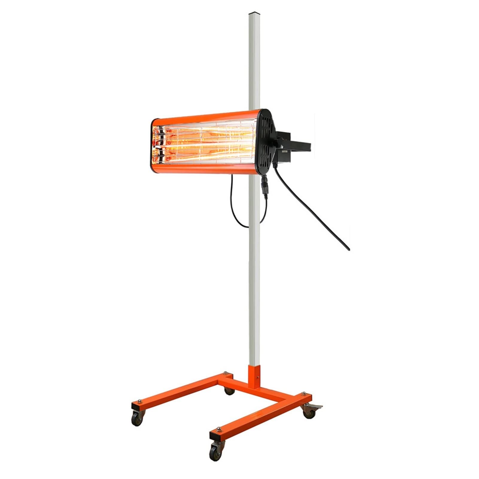 LNHHG Paint Curing Lamp 1050W Car Infrared Paint Baking Lamp Mobile Auto Heating Dryer Light Shortwave Curing for Spray Booth for Spray Booth & Garage Workshop
