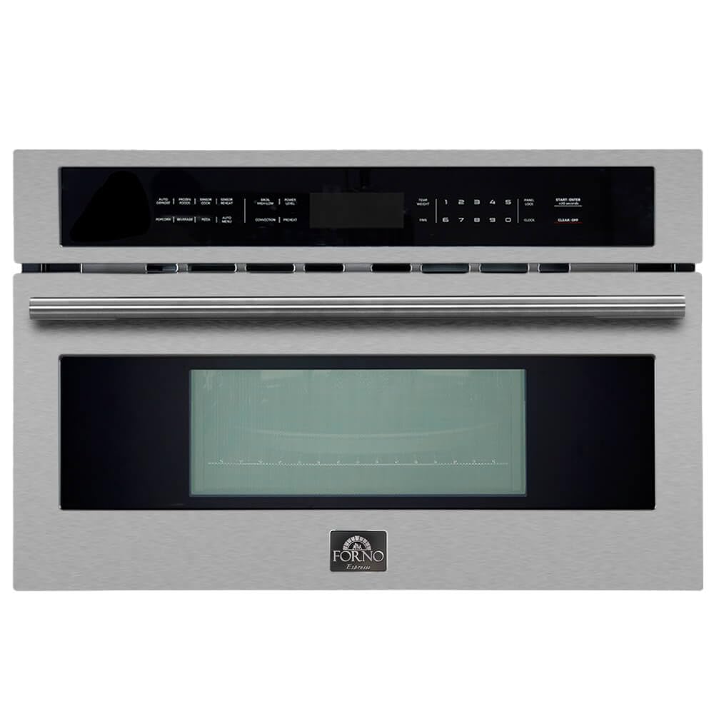 FORNO Oliena 30? 1750 Watt Compact Oven & 1000 Watt Microwave, 1.6 cu. ft