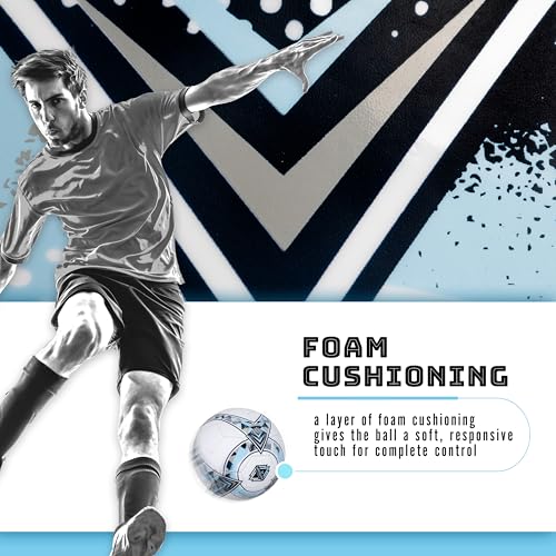 Image of Franklin Sports Official MLS Team Soccer Balls - Official Size 5 Soccer Balls - Regulation Size + Weight Soccer Ball for Kids + Adults - Boys + Girls Soccer Ball - Air Pump Included