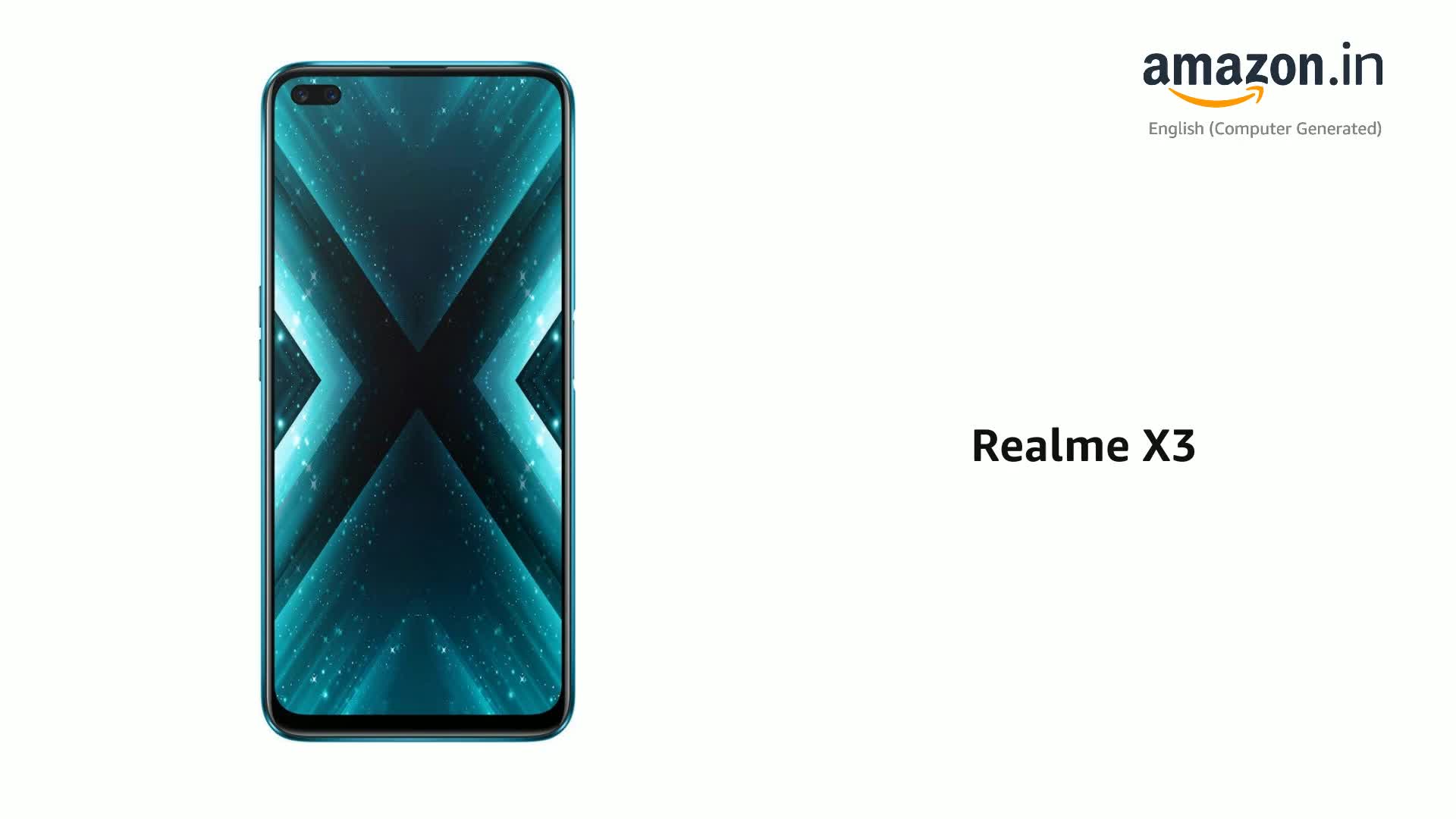 Refurbished) Realme X3 (Glacier Blue, 128 GB) (8 GB RAM) : Amazon
