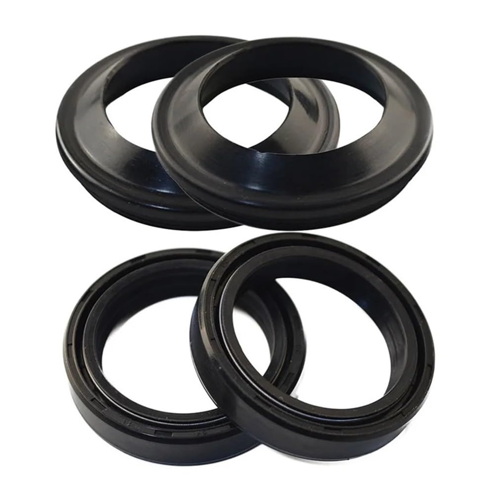 Sello de aceite y guardapolvo de horquilla delantera compatible con KLX125 (45x57x11 mm)