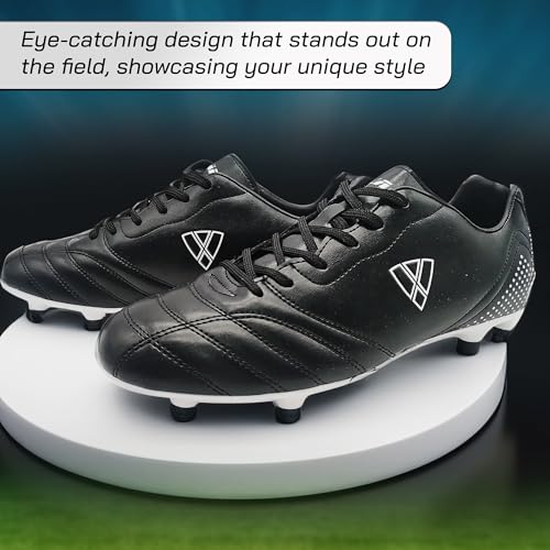 Vizari Redondo FG Soccer Cleats for Teens and Adults | Durable Soft Synthetic Upper with Molded TPU Outsole | Optimal Stability and Traction for Outdoor Play3
