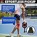 Pickleball Ball Retriever - Silicone Pickleball Grabber and Picker - Universal Suction Cup - Accessory to Pick Up Balls - Fits All Standard Paddles - Pickleball Ball Picker