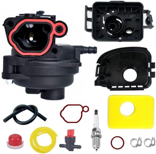 Kit Carburatore Per Motore Briggs & Stratton 09P702-0002-B1 09P702-0004-F1 - 5HP Con Filtri E Tubi - Pro Chaser