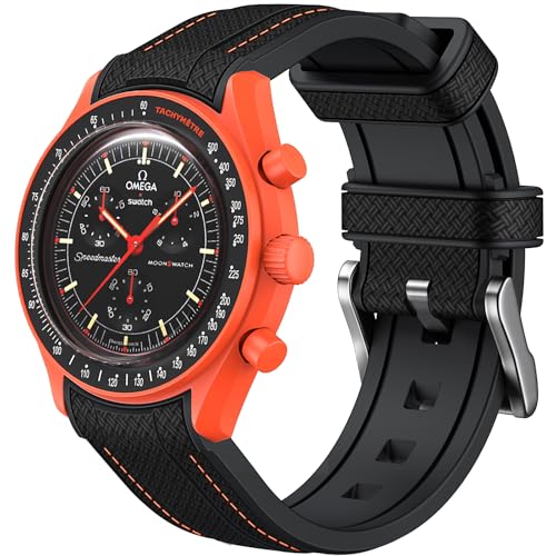 Bracelet Omega Swatch MoonSwatch en silicone premium pour sublimer votre montre Speedmaster
