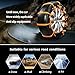 Reusable Plastic Snow Tire Chains, Car Tire Zip Ties For Snow, Anti Skid Snow Chains Car Winter Tires Wheels Chain - Portable Snow Tire Cables Chain, Easy Install For Pickup Trucks Suv (20)