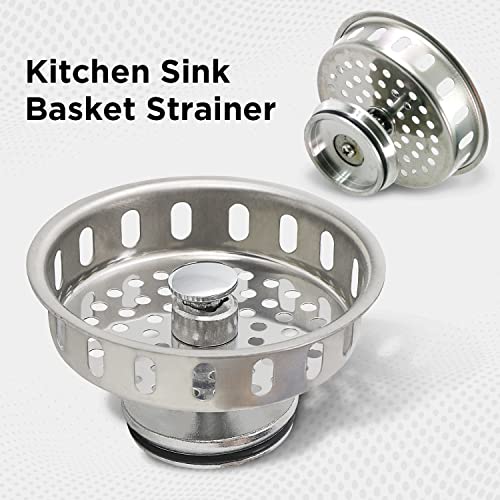 Basket para fregadero de cocina Highcraft acero inoxidable miniatura 2