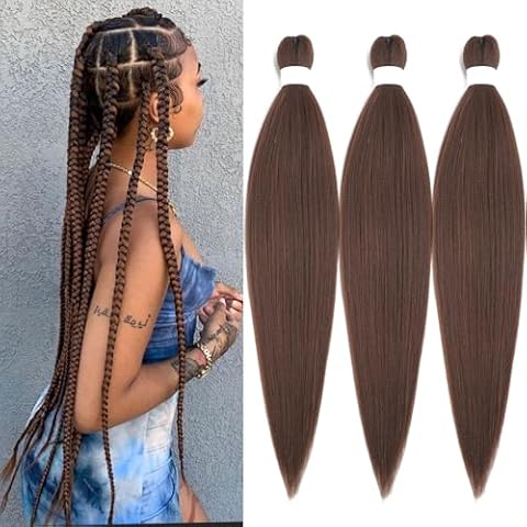 SIXERSI Brown Braiding Hair Cover