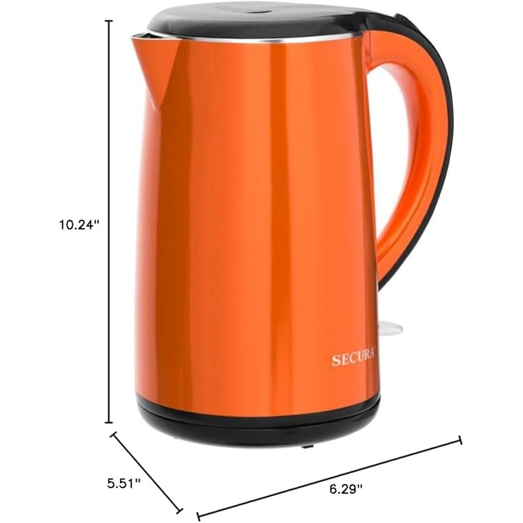 Secura Electric Water Kettle Stainless Steel, UK Ubuy