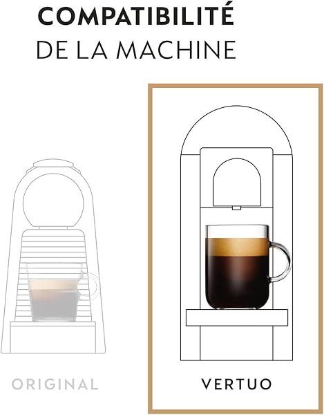 Nespresso Vertuo – Bundle 50 Capsules de Café Altissio – Intensité 9 – Pour Espresso 40 ml – (5 étuis de 10) - 4