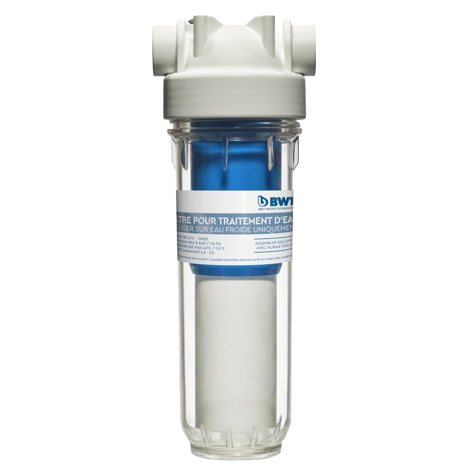 Filtre Charbon Actif Anti Odeur Et Anti-goûts - Station Bwt B.carbon 25 µm