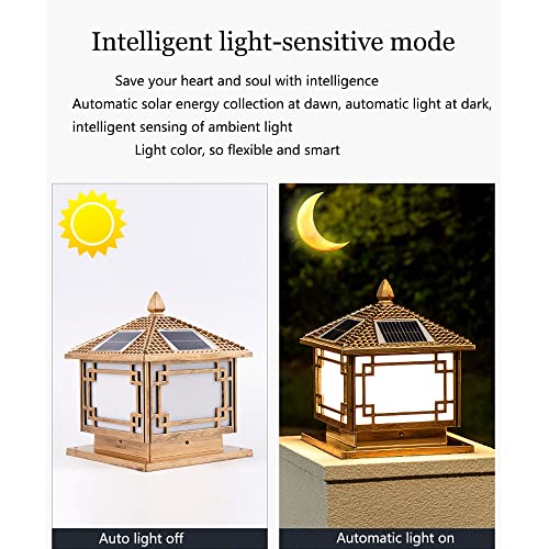 Patio clôture bollard light IP65 contre le manque d'éclairage - 6