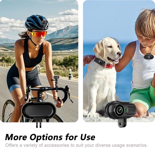 Image of 4K Mini Body Camera 128GB, Thumb Size Action Body Cam, Wearable Sports Cameras,Hands-Free POV Recording, Helmet Mount, Magnetic Sport DV for Bike Cycling,for Vlogging Pet Walk Swim