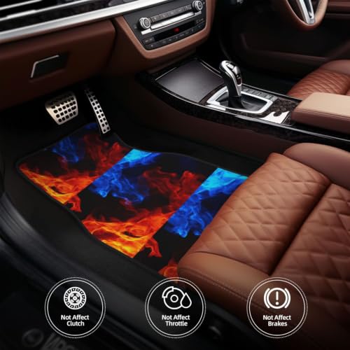 Juego de 4 alfombrillas para coche de neopreno antideslizantes 5