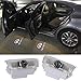2Pcs LED Car Logo Lights Ghost Light Door Light Projector Welcome Accessories Emblem Lamp For Infiniti FX37 FX50 G37 G25 Q50 Q60 M25 M35 M37 EX25 EX35 EX37 QX50 QX56 QX70 QX80 FX G M EX Compatible
