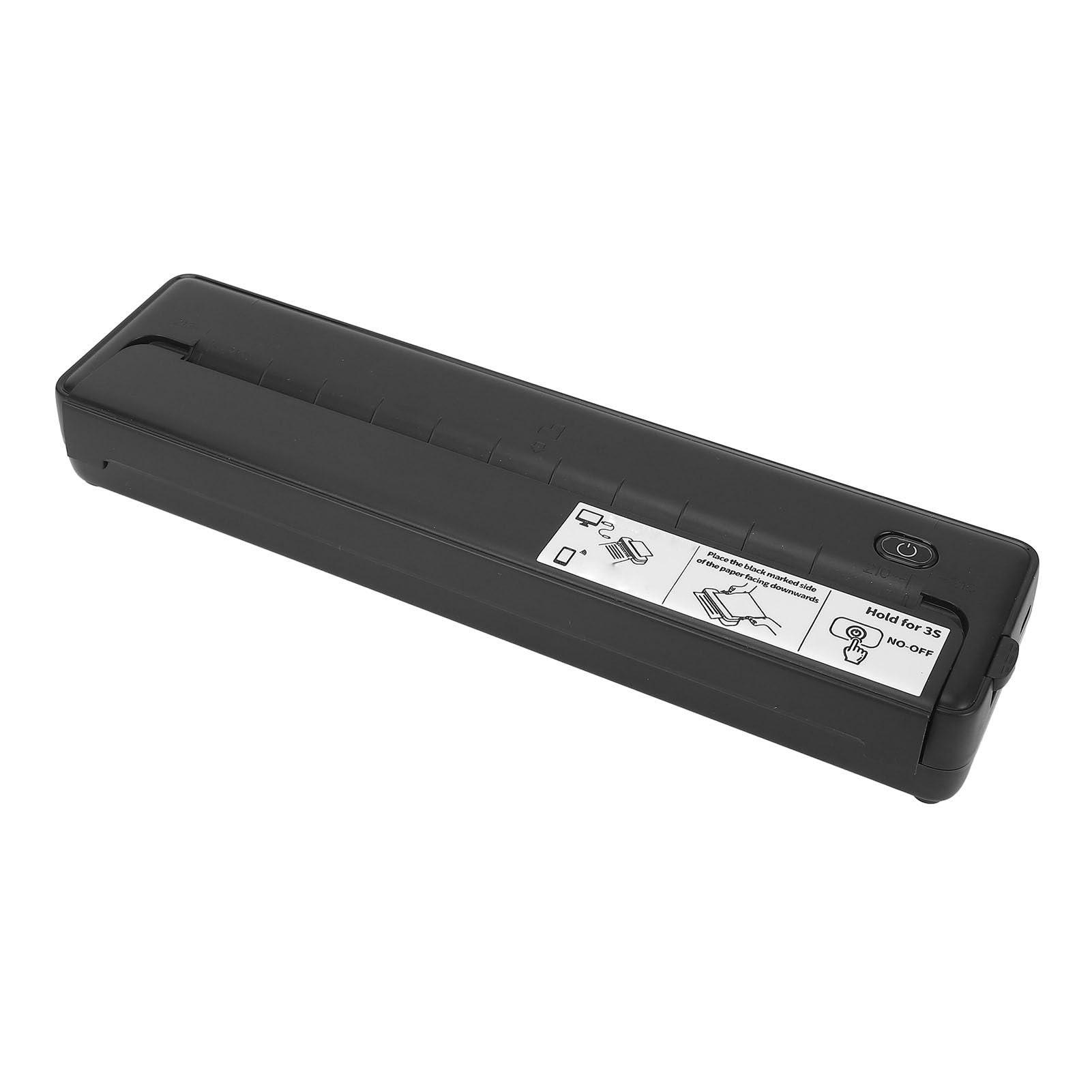 YDuupxe Imprimante Thermique Portable A4, 203DPI (Black)