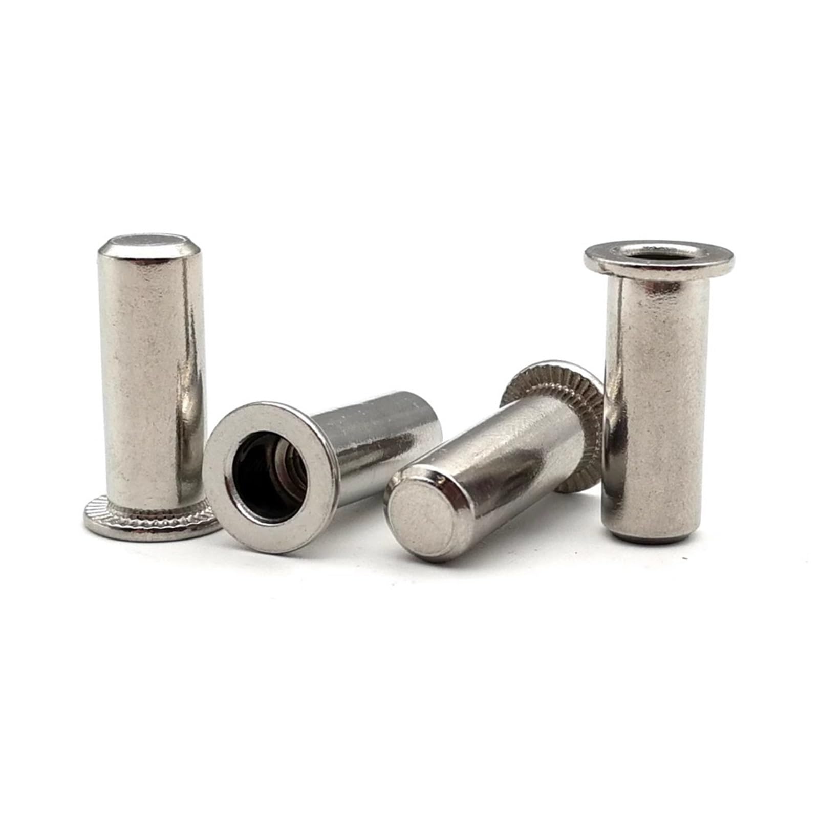Dadi per Rivetti, Dado for Rivetto in Acciaio Inossidabile SUS304 con Testa Svasata Piatta, Inserto filettato, Diverse Misure(50pcs Flat M5*19.5)