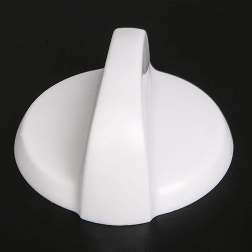 Miniatura 5 de RDEXP Pomo de control de horno de plástico blanco de repuesto para Hotpoint WB03T10282 paquete de 2