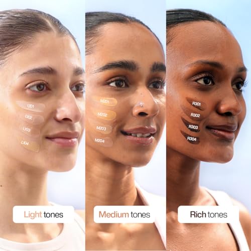 Image of WishCare Daily Fluid Tinted Sunscreen SPF50 PA++++ | R303 | Broad Spectrum Protection for all skin types | In-Vivo Tested Tinted Sun Screen | D-Panthenol, Niacinamide, Ectoin & Ginseng | Evens & Protects | 50ml