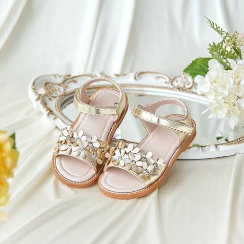 Image of Kiderence Toddler Girls Sandals Little Girls Kids Summer Shoes Toddler Sandals