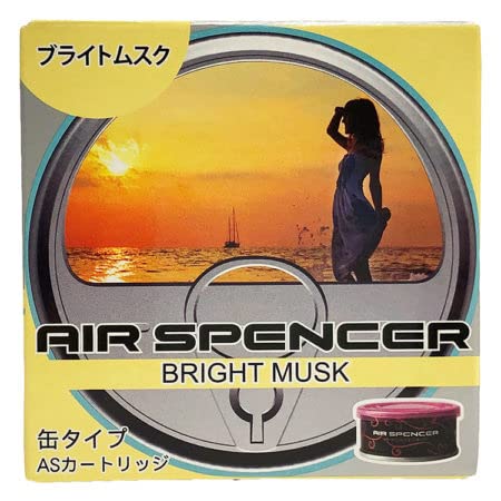Eikosha AIR SPENCER [ Made in Japan ] CS-X3 CSX3 A/S AS Cartridge Freshener JDM ((A101) Bright Musk)