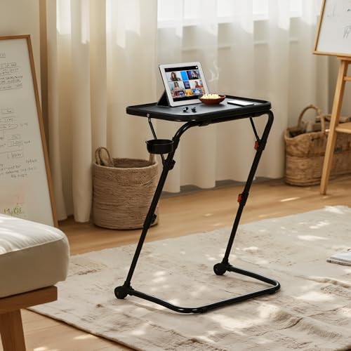 39F Furniture Dream Escritorio Infantil Divertido y Funcional con Altura Ajustable, prácticas soluciones de Almacenamiento y diseño Colorido, tareas, Artes y Juegos creativos, Negro, 53 - imagen 5