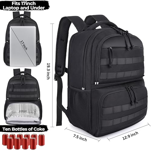 HILOMON 2-in-1 Laptop Lunch Backpack