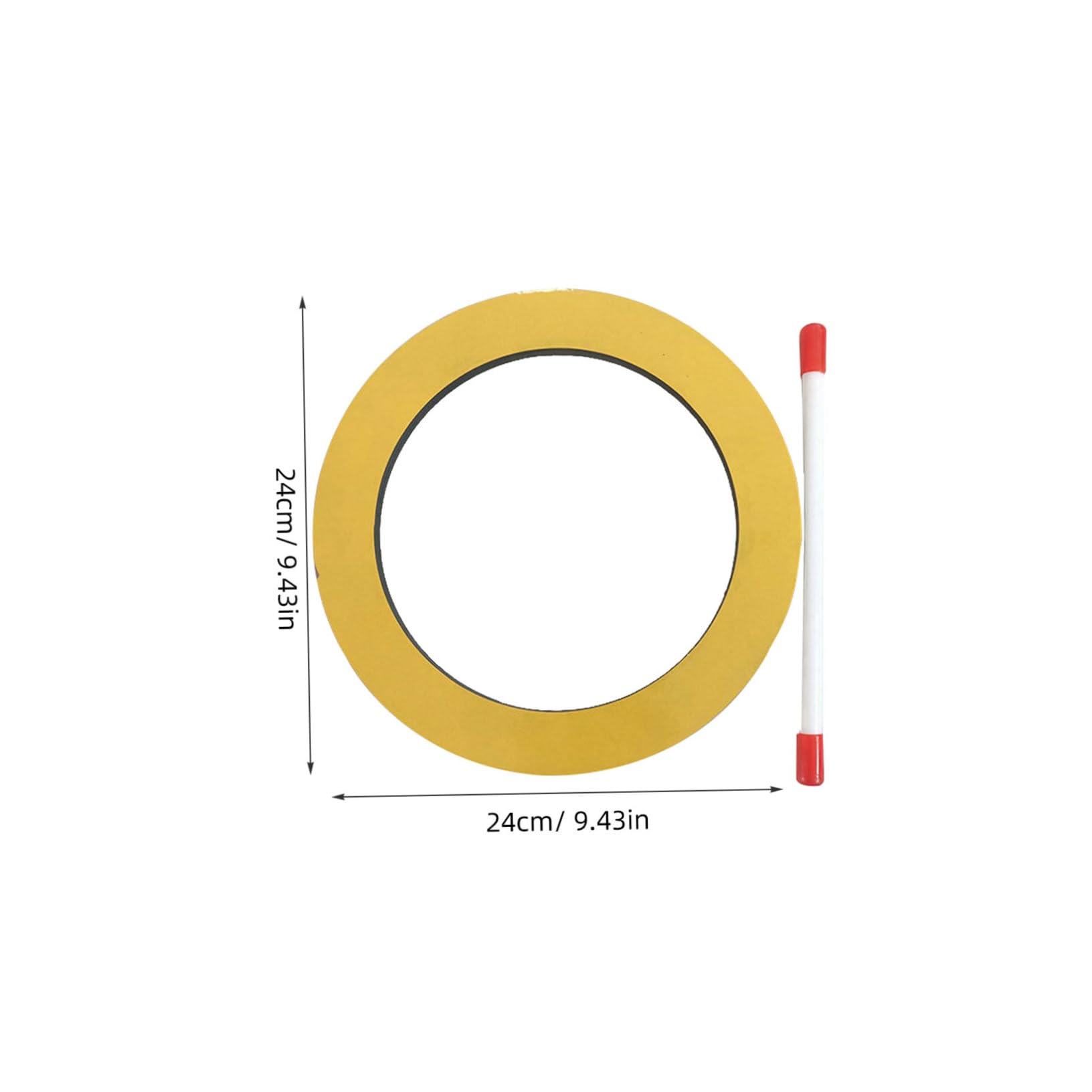 SUPVOX 1 Set Round Orff Hand Drum for Musical Percussion Instrument with Drum Stick Design for Early Learning and Rhythm Exploration