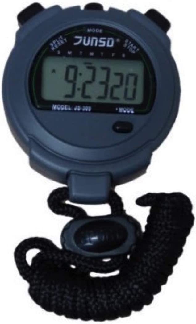 Chronomètre avec podomètre intégré JS-712A et capteur de pouls digital
