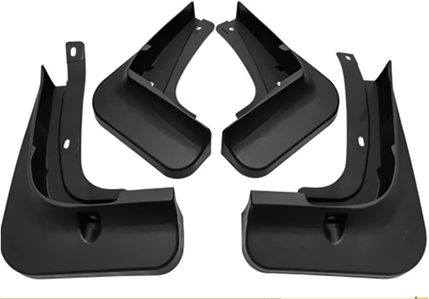 RSCBB 4 Pcs Car Mud Flaps Splash Guards for Volkswagen ID.6X 2021, Easy Installation Mudguards Front Rear Mud Flaps Splashproof Waterproof Car Accessories