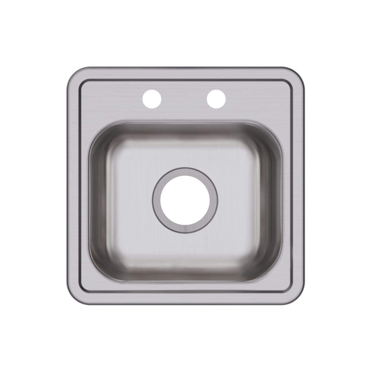 Dayton D115162 Single Bowl Drop-in Stainless Steel Bar Sink