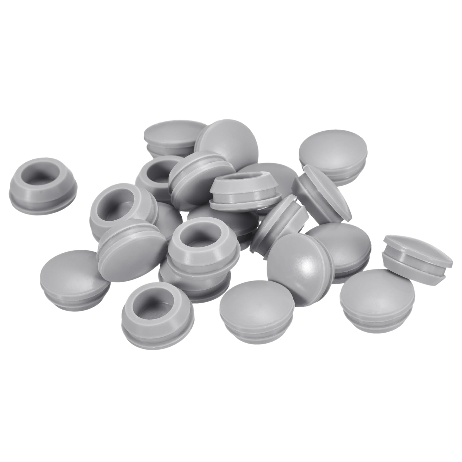 15 Tappi In Silicone Per Fori 10-10.5mm - Gomma Impermeabile Nero - Foto 2