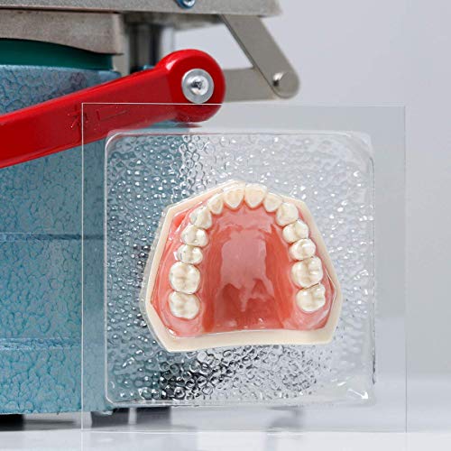 Image of 1.5MM Dental Hard Splint, Thermoforming Materials for Vacuum Forming Machine 5'' x 5'' 15Sheets