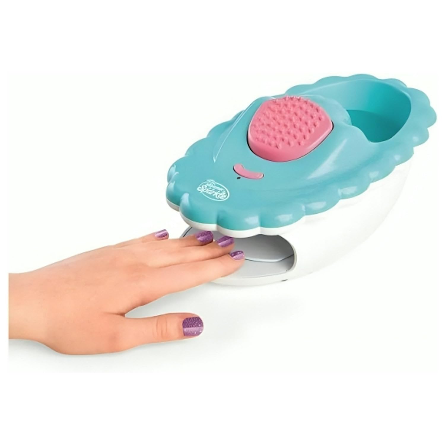BSM Creative Top Manucure Salon 3 En 1 – Coffret Ongles Enfant Avec Vernis, Paillettes, Machine à Impression, Sèche-ongles – Dès 9 Ans