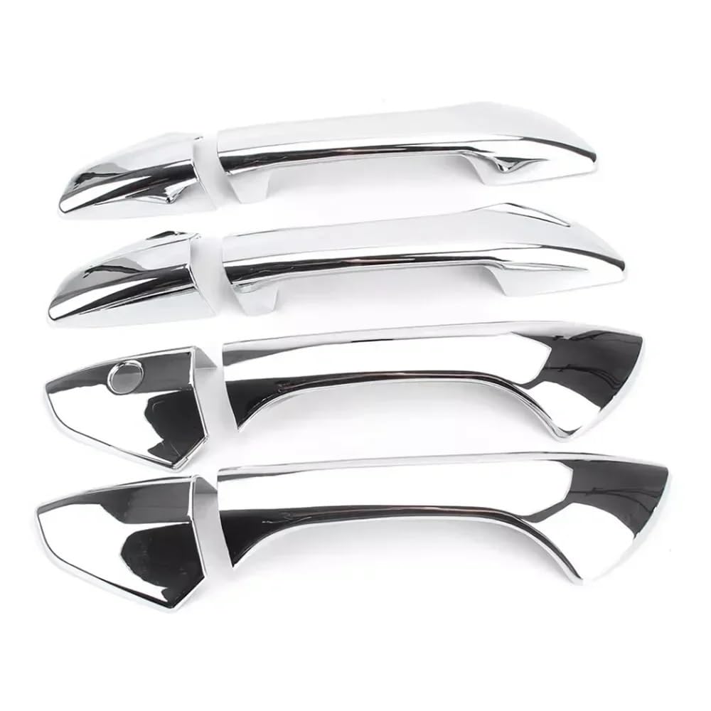 WSX5FC Exterior Door Handles 1 Set for Accord Sedan 2008-2012 Exterior Door Handle Frame Cover Moulding Trim ABS Protective Sticker Accessories