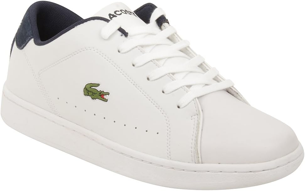 Lacoste Men's Carnaby CA White/Navy 10.5 D