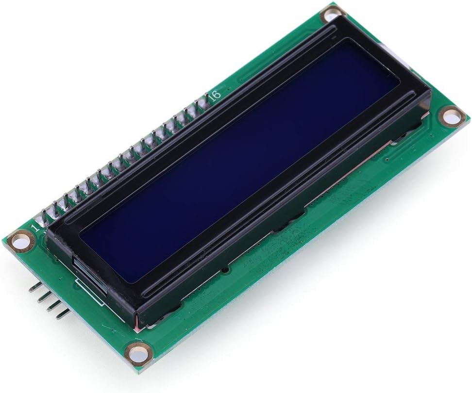 Image of 16x2 LCD Display with Pre-Soldered I2C Module | Plug-and-Play for UNO, Pi, and Microcontroller Projects