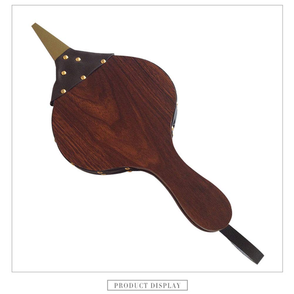 Soufflet manuel, Soufflet Avec Suspension En Cuir for Cheminée Et Barbecue Allume-feu Rapide(S)