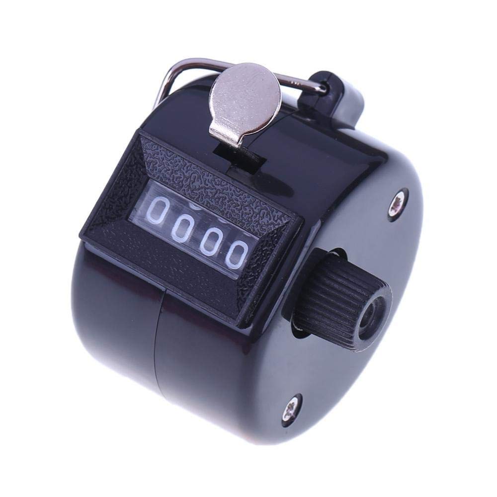 Hand Tally Counter 4-cijferige Lap Counter Clicker, Handmatige