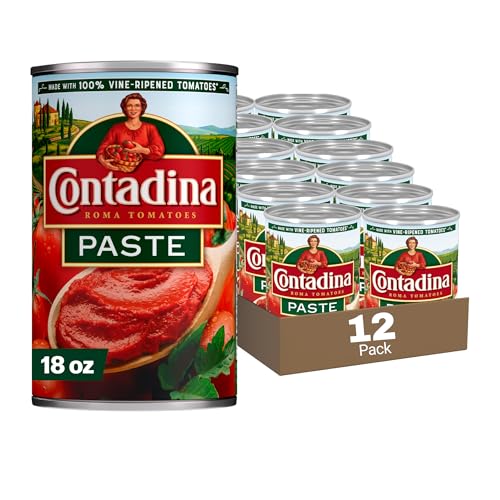 Contadina Tomato Paste, 18 oz. Can (pack of 12)