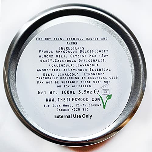 Vegan Calendula Salve - All Natural Vegan Balm, Soothes Rashes, Itching, Dry Skin, Eczema, Chapped Hands, Palm Oil Free, Cruelty Free, Plastic Free, Moisturising, Handcrafted And Organic - 100Ml #TOP3