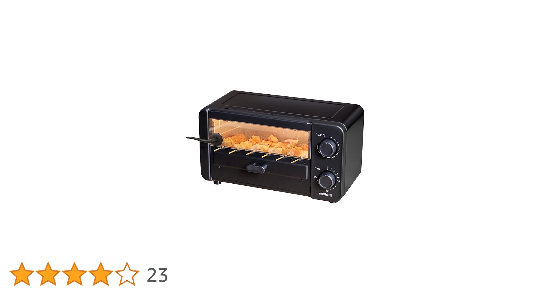 YAKITORiLL 焼き鳥焼き器 無煙グリル 焼鳥 スモークレスグリル Amazon | YAKITORiLL ヤキトリル 焼き鳥焼き器 無煙グリル 家庭