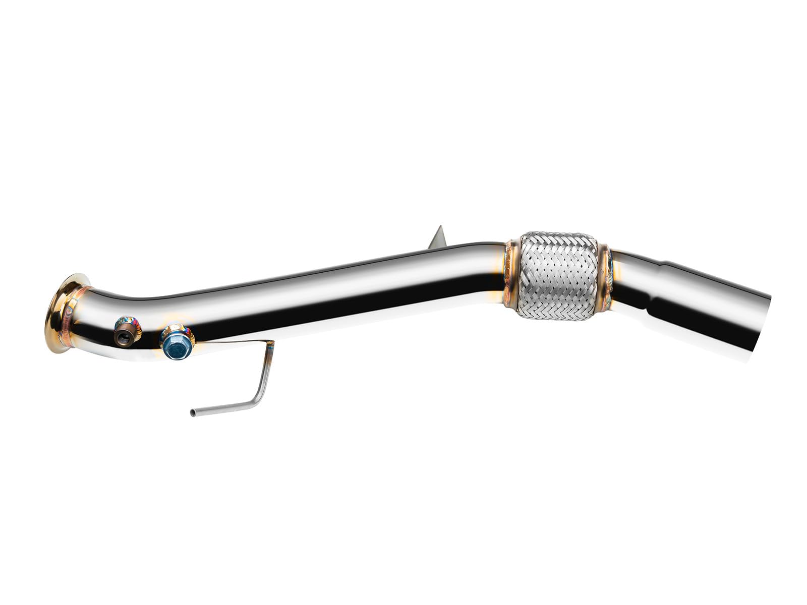fmic.eu PERFORMANCE Downpipe para BMW E60 E61 535d M57N 2004-2007 escape turbo acero inoxidable alto fluj