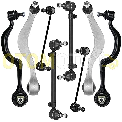 Kit bras de suspension avant compatible BMW 5 E34 triangle, rotule, biellette 8 pièces