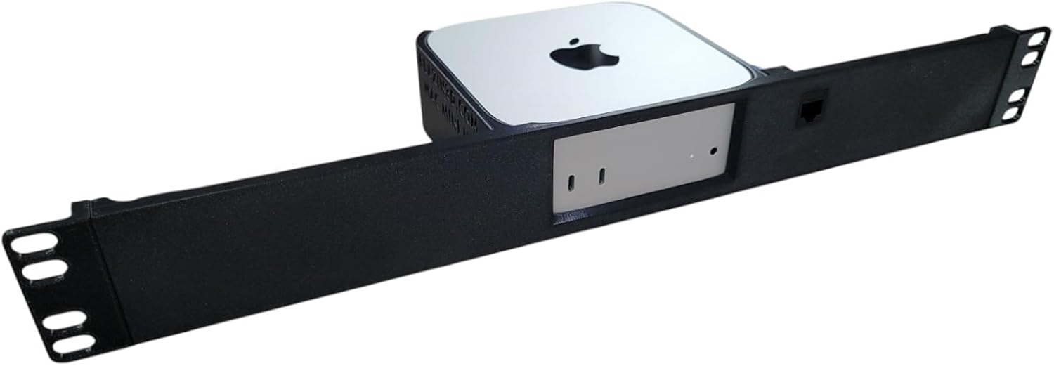 19-inch 1.5U Rack Mount Kit for Mac mini M4 and Pro 2024, PETG Material