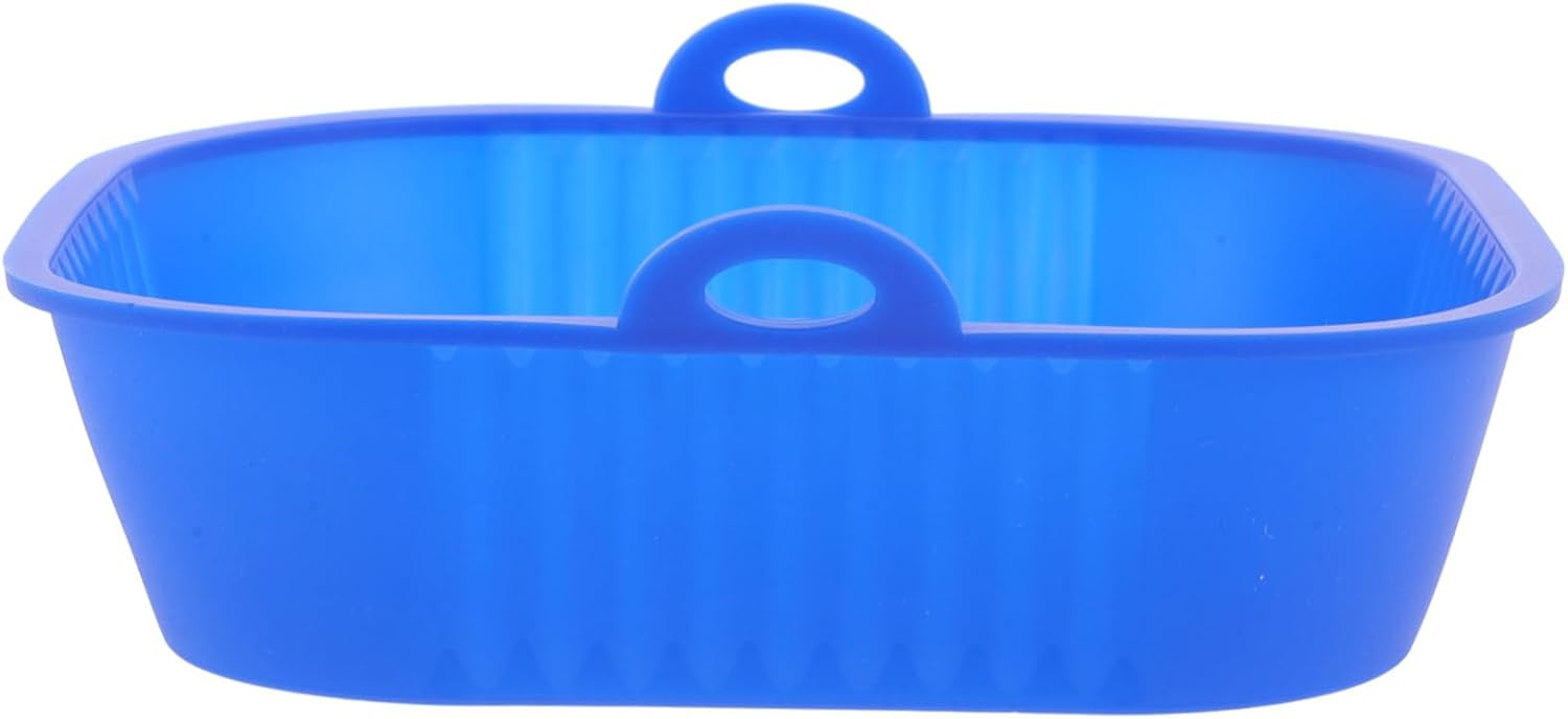 Happyyami Reusable Silicone Air Fryer Liner Non Stick Baking Tray with Improved Air Circulation Foldable Design for Easy Cleaning Kitchen Accessory for Oven and Microwave Cooking Happyyami Reusable Silicone Air Fryer Liner Non Stick Baking Tray with Improved Air Circulation Foldable Design for Easy Cleaning Kitchen Accessory for Oven and Microwave Cooking