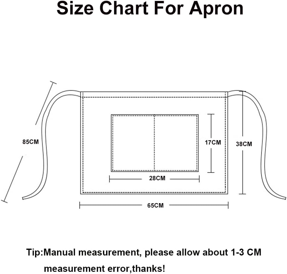 Personalized Custom Apron Workwear Fabric For Men Women Kitchen Cooking Aprons with Pockets Name Text Logo Picture - Image 6